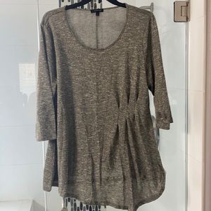 Sparkly gold/ grey Lane Bryant Top